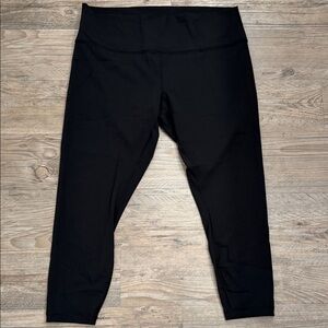 Wunder Under High-Rise 25” -Luxtreme Lululemon Black Leggings